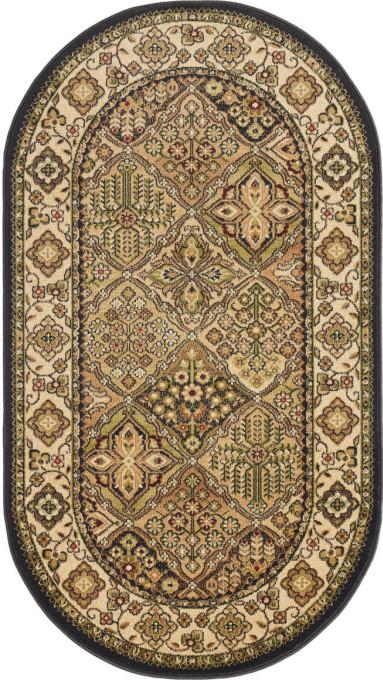 Koberec Agnella Standard Bergenia olivový ovál