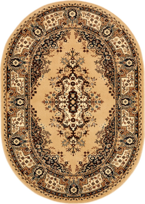 Koberec Agnella Standard Fatima béžový ovál