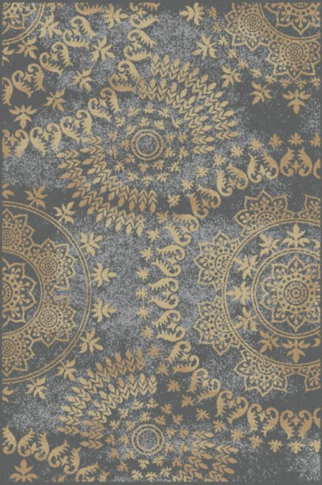 Koberec Agnella Tempo Kanios Mid Charcoal