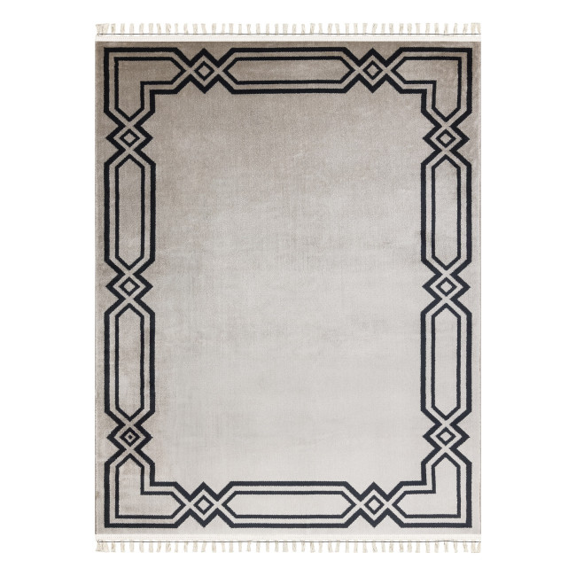 Koberec AMOUR 53071A rám, béžový