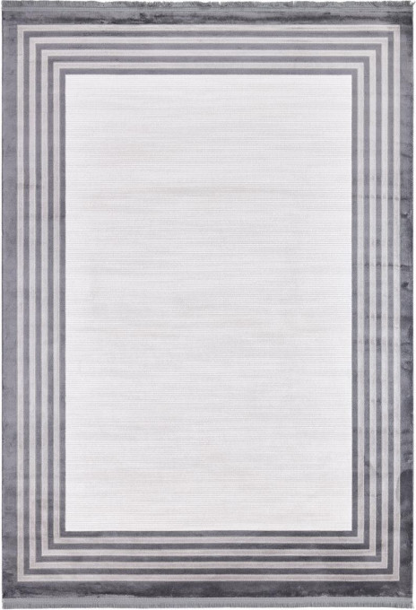 Koberec Arte Canberra Frame sivý