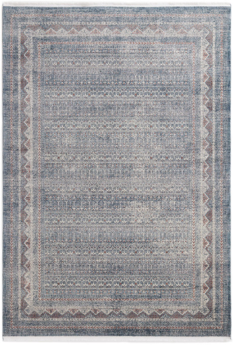 Koberec Split Vintage BL06A modrý / sivý