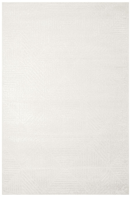 Koberec Aruba G145A kosoštvorce / trojuholníky, krémový