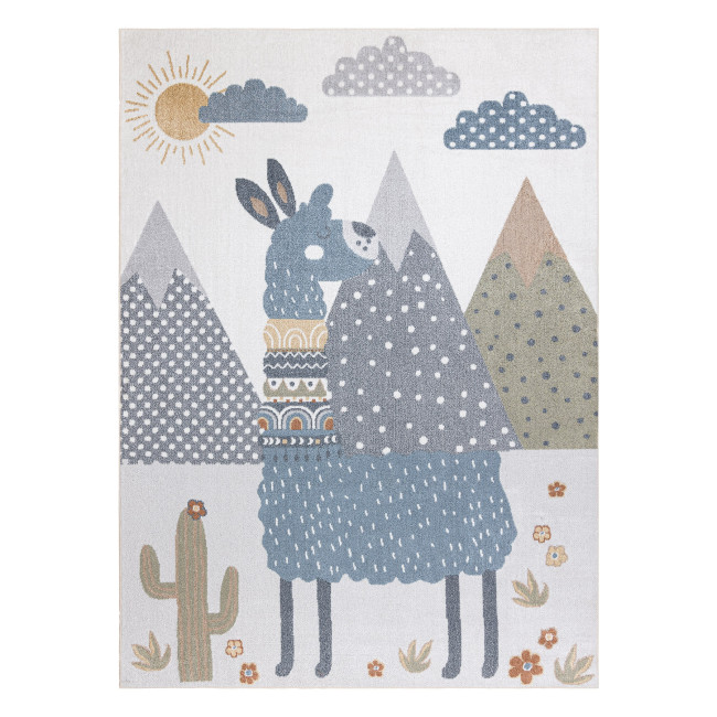 Koberec BONO 8275 Lama, krémový / svetlosivý