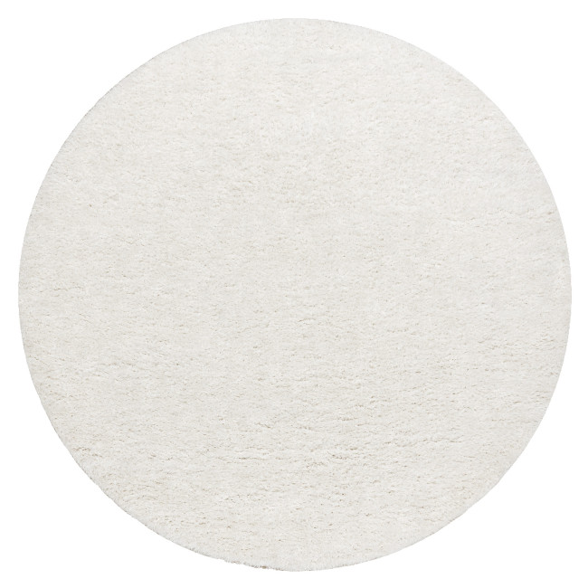 Koberec BUENOS 7001 shaggy biely kruh
