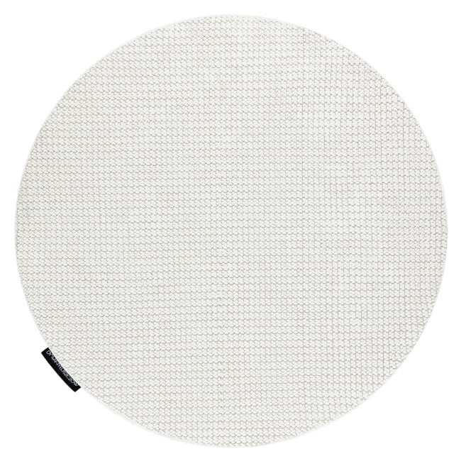 Koberec CASABLANCA LOOP biely kruh