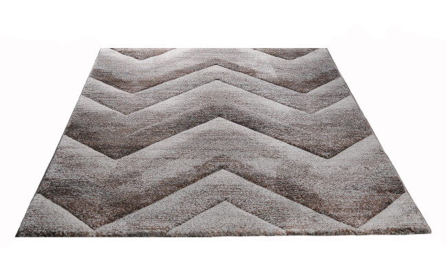 Koberec Diamond New jodelka sivo-béžový