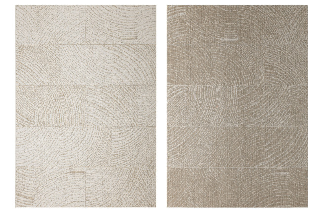 Šnúrkový obojstranný koberec BRUSSELS 205729/10820 krémový