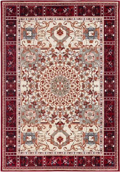 Koberec Rich Vienna Light Beige/Red