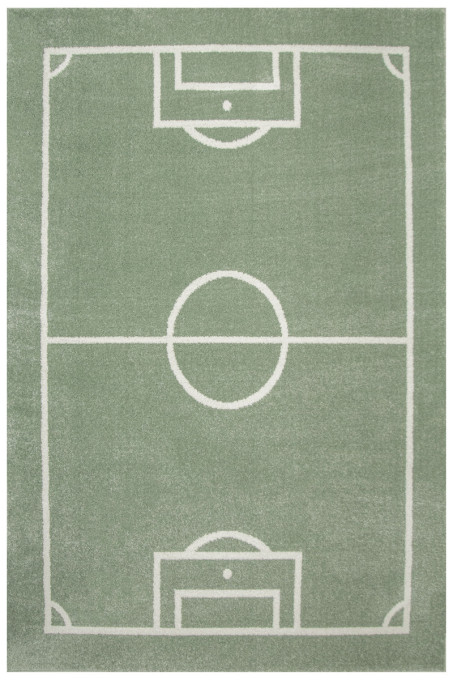 Koberec Lima 6333B zelený / krémový, ihrisko