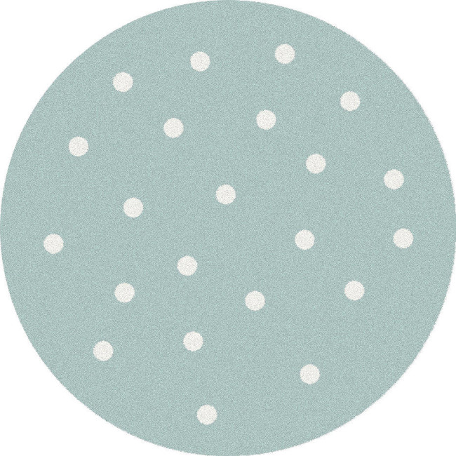 Koberec FD Lush bodky, mätový kruh