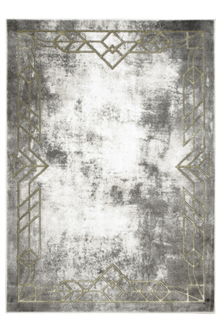 Koberec Felix 9337A sivý/krémový/žltý