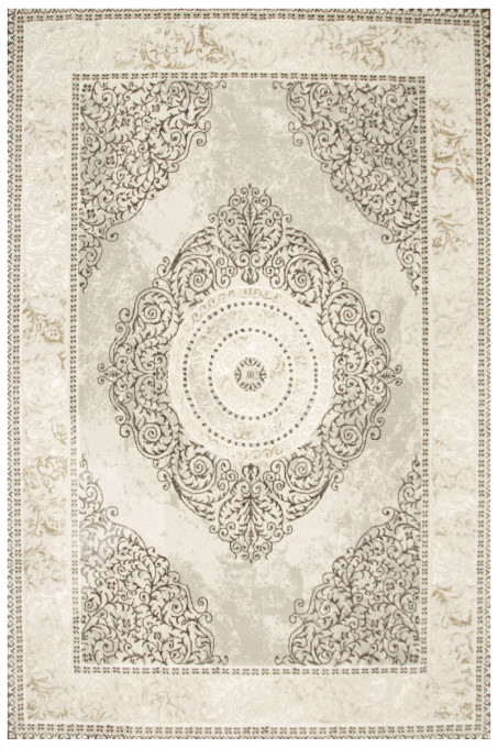 Koberec Garda P0540 Ornament sivý / krémový