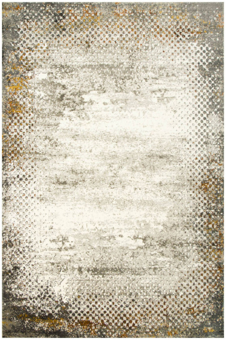 Koberec Merry 243 Multi Grey, strieborný / zlatý / biely