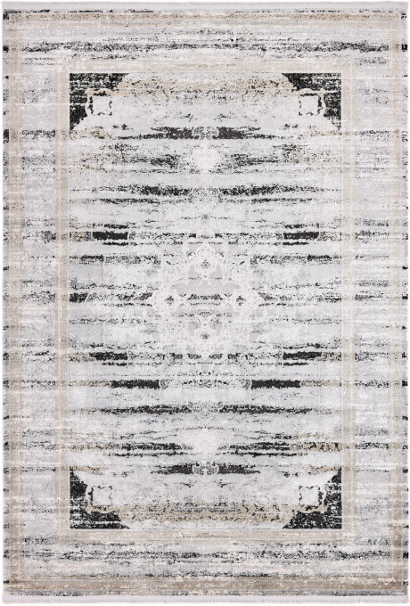 Koberec Infinity Y5080K čierny / sivý