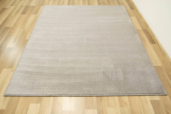 Koberec Java 274 Filc sivý / strieborný