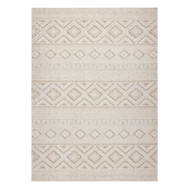 Koberec JERSEY 19234 béžový, kosoštvorce BOHO