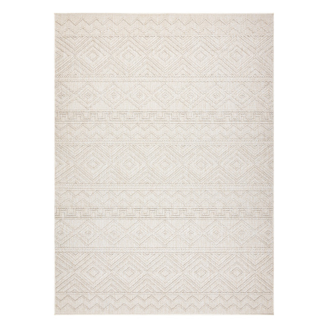 Koberec JERSEY 19234 krémový, kosoštvorce BOHO