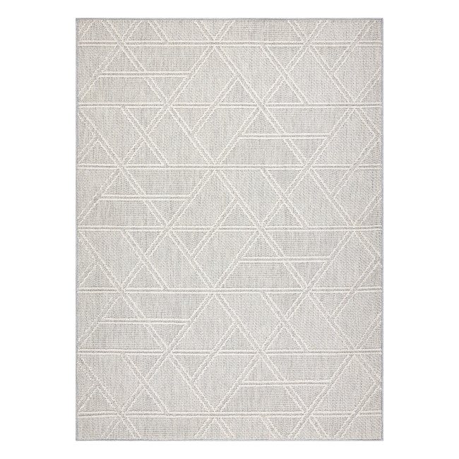 Koberec JERSEY 19241 sivý, kosoštvorce BOHO