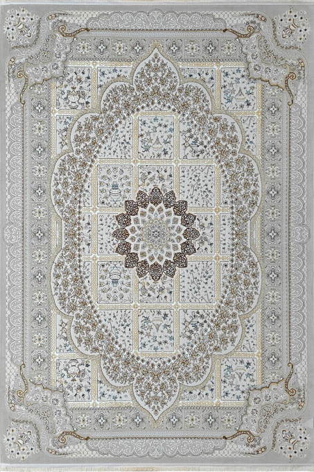 Koberec Gold Ornament béžový / zlatý