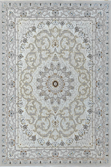 Koberec Gold Rozeta béžový / zlatý