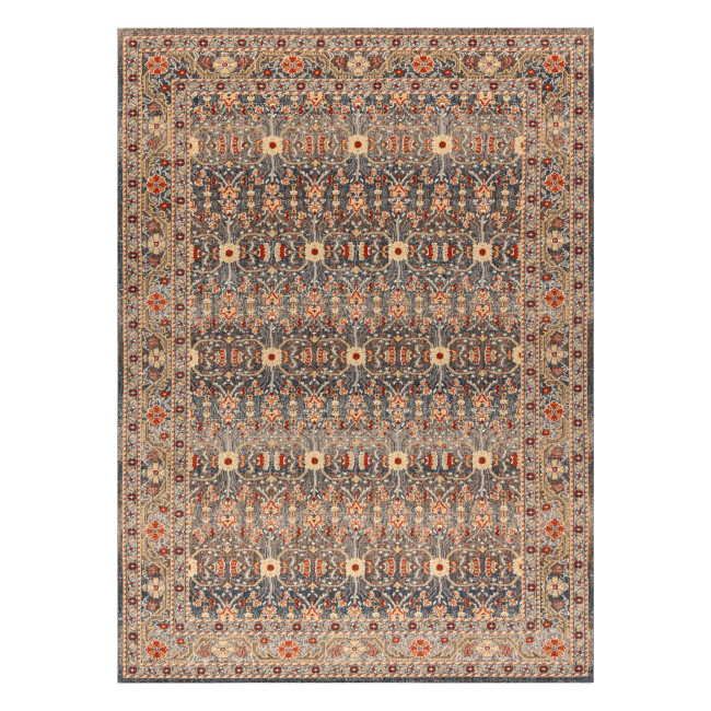 Koberec LEGEND 468 12 GB500 OSTA - Ornament / rám, exkluzívny béžový / sivý