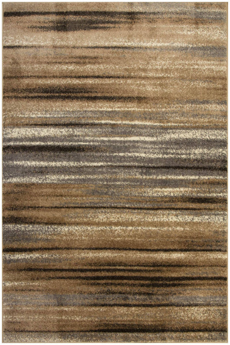 Koberec Mira 24046/163 Linie béžový / hnedý