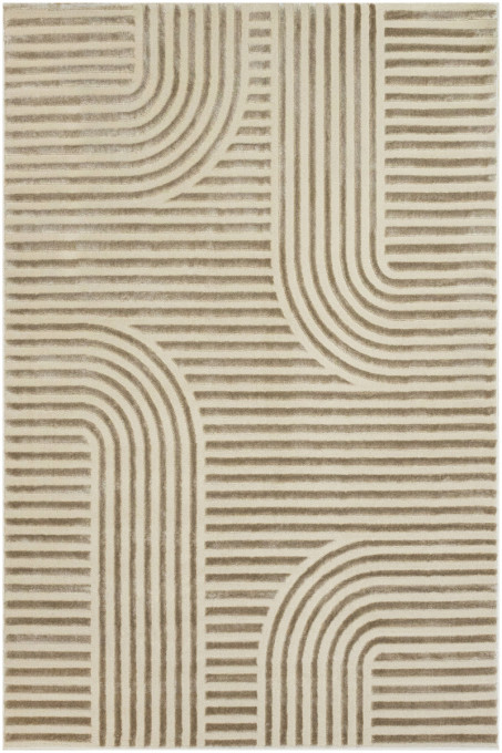 Koberec MISHA J487A tmavobéžový / béžový