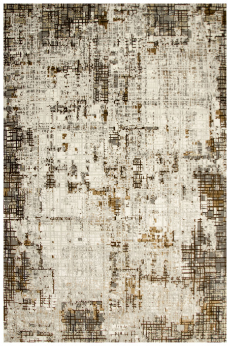 Koberec Modena 5317 hnedý / krémový / sivý / zlatý