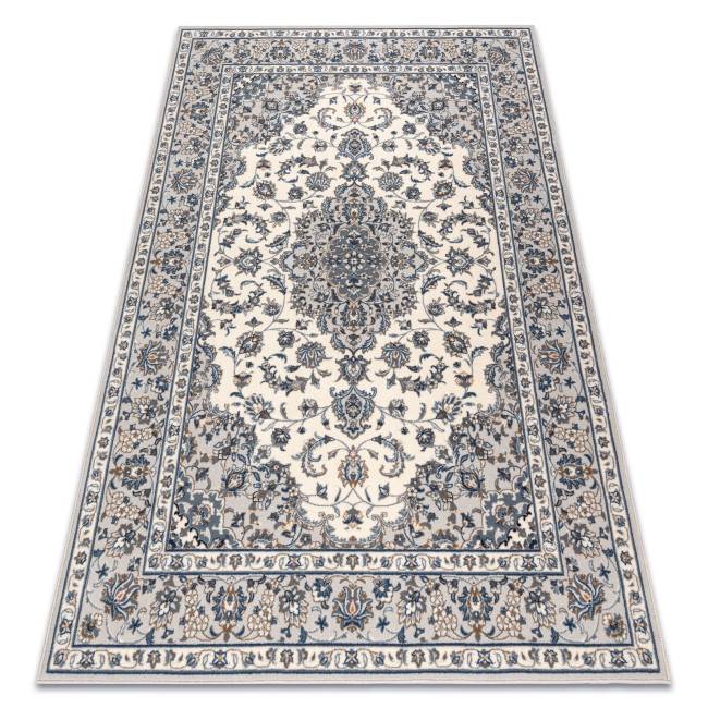 Levně Koberec NAIN Ramka ornament 7335/51935 béžový / granátový