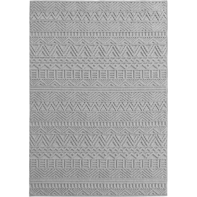 Koberec HELIX 3D Boho sivý