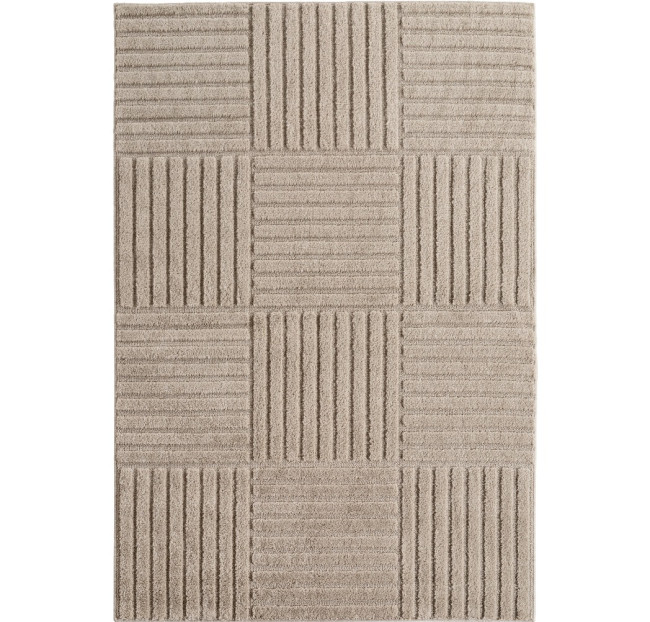 Koberec Square Art 3D béžový