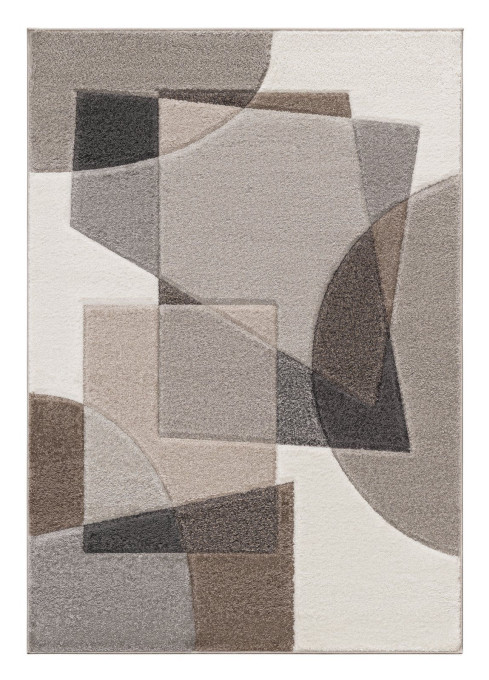 Koberec CASTRO RUIZ béžový / hnedý