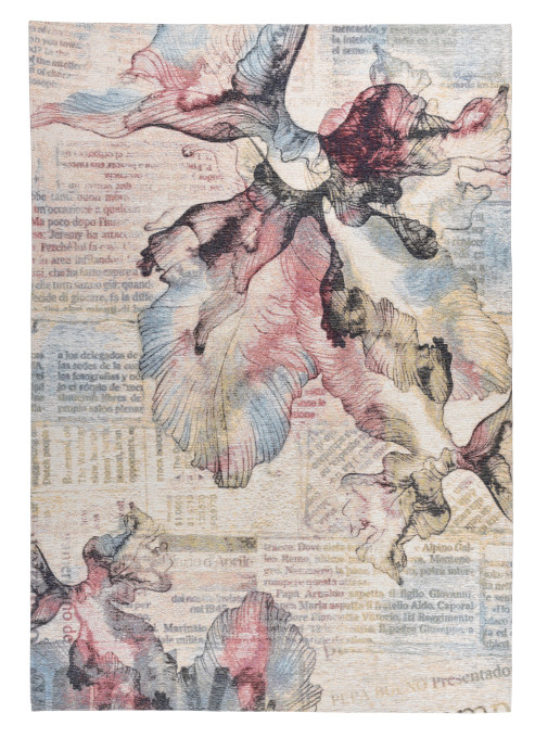 Koberec COSIMA ružový / modrý