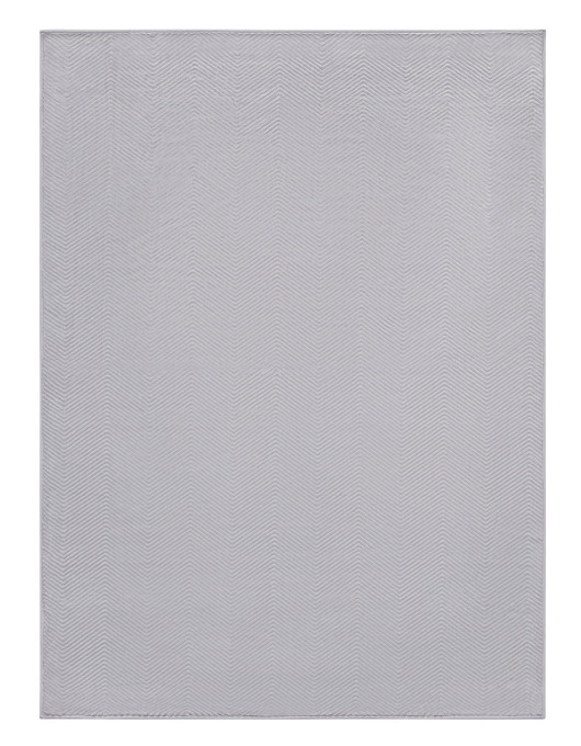 Koberec FISHBONE strieborný