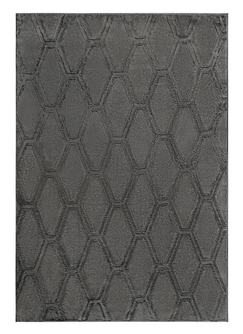 Koberec JACQUARD antracitový
