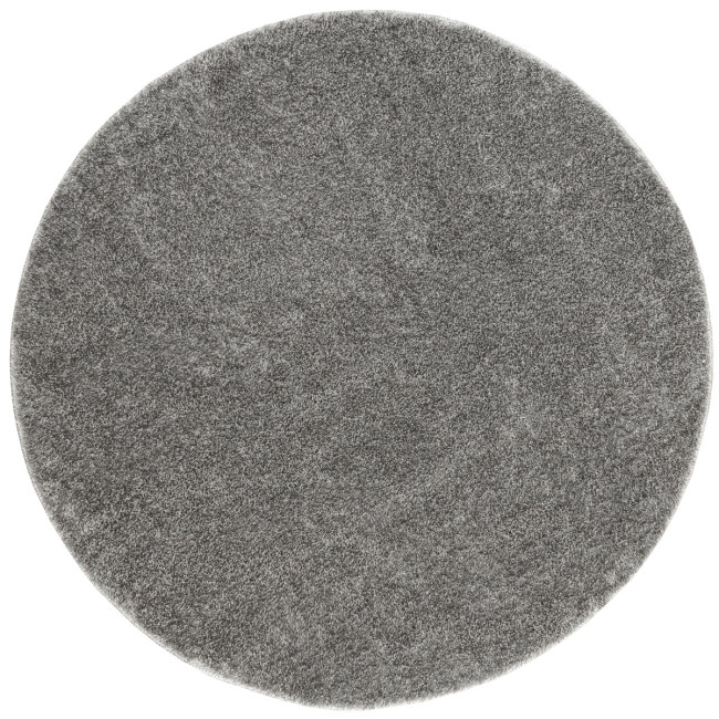 Kúpeľňový koberček Malmo sivý, kruh