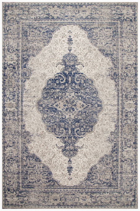 Koberec Agnella ISFAHAN Zephyr - sivý / modrý