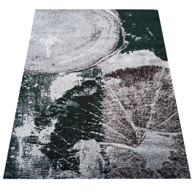 Koberec OTTO 04 sivý / zelený