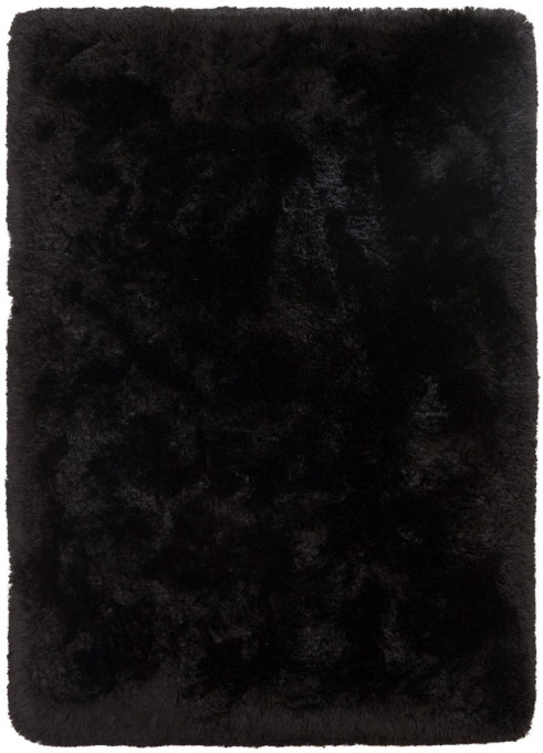 Koberec Plush Shaggy čierny