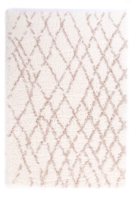 Koberec Dream mriežka, béžový