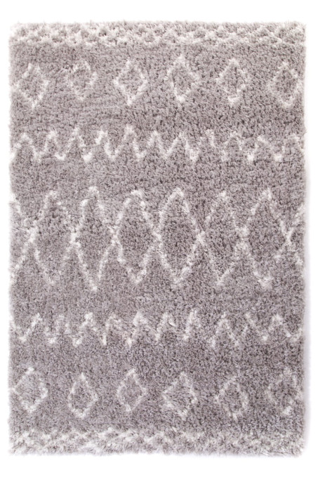 Koberec Dream Romby sivý