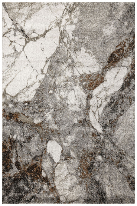 Koberec Ponte N844A mramor, sivý / hnedý