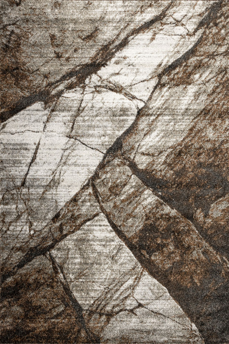 Koberec Ponte N889A mramor, sivý / hnedý