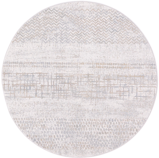 Koberec RAGOLLE Argentum 63857 9293 kruh