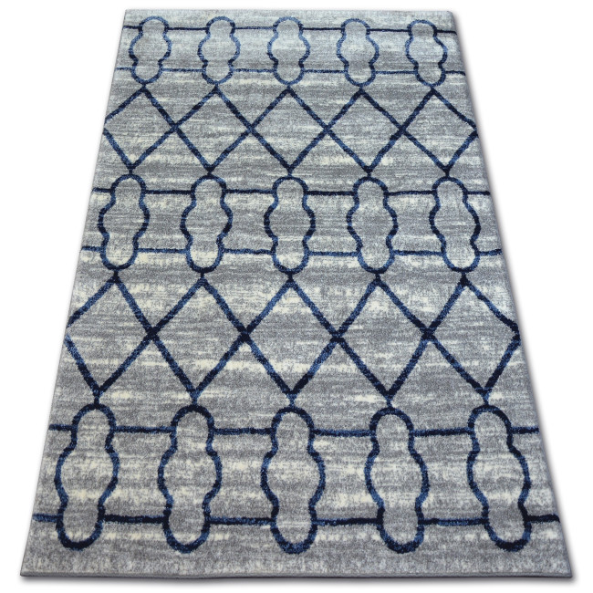 Koberec SHADOW 9496 l sivý/ biely