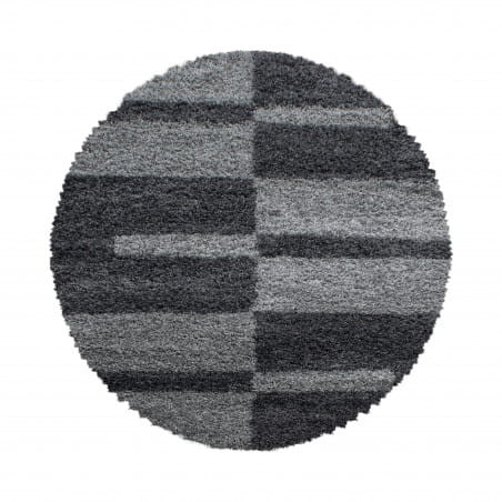 Koberec Gala kruh, sivý