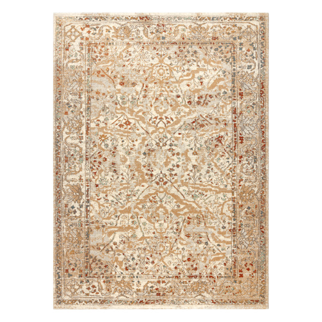 Koberec SOHO 477.04.LA110 OSTA naturálny béžový / terakotový