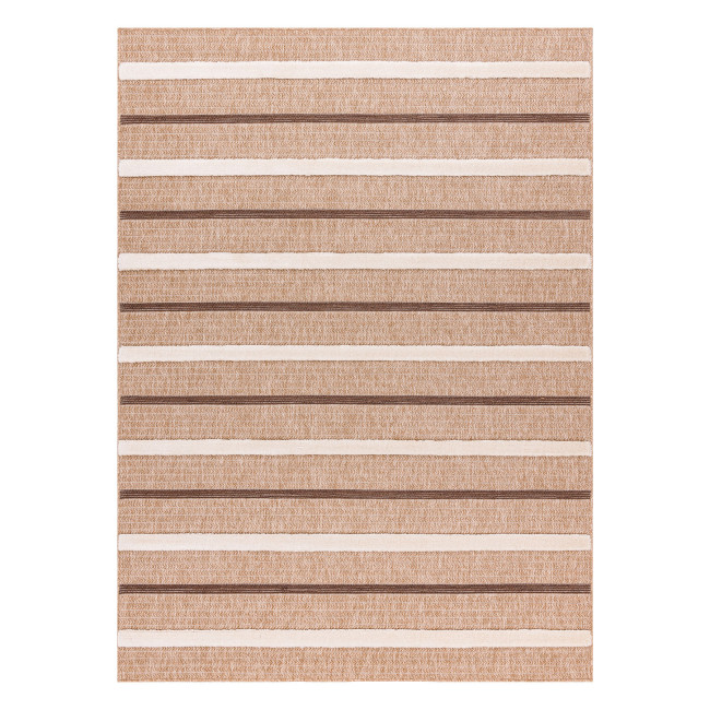 Koberec SPARK 0686A pruhy, béžový / krémový