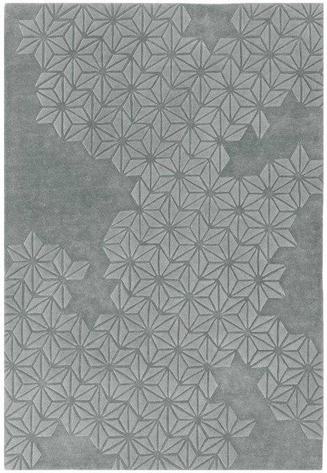 Koberec Starburst strieborný